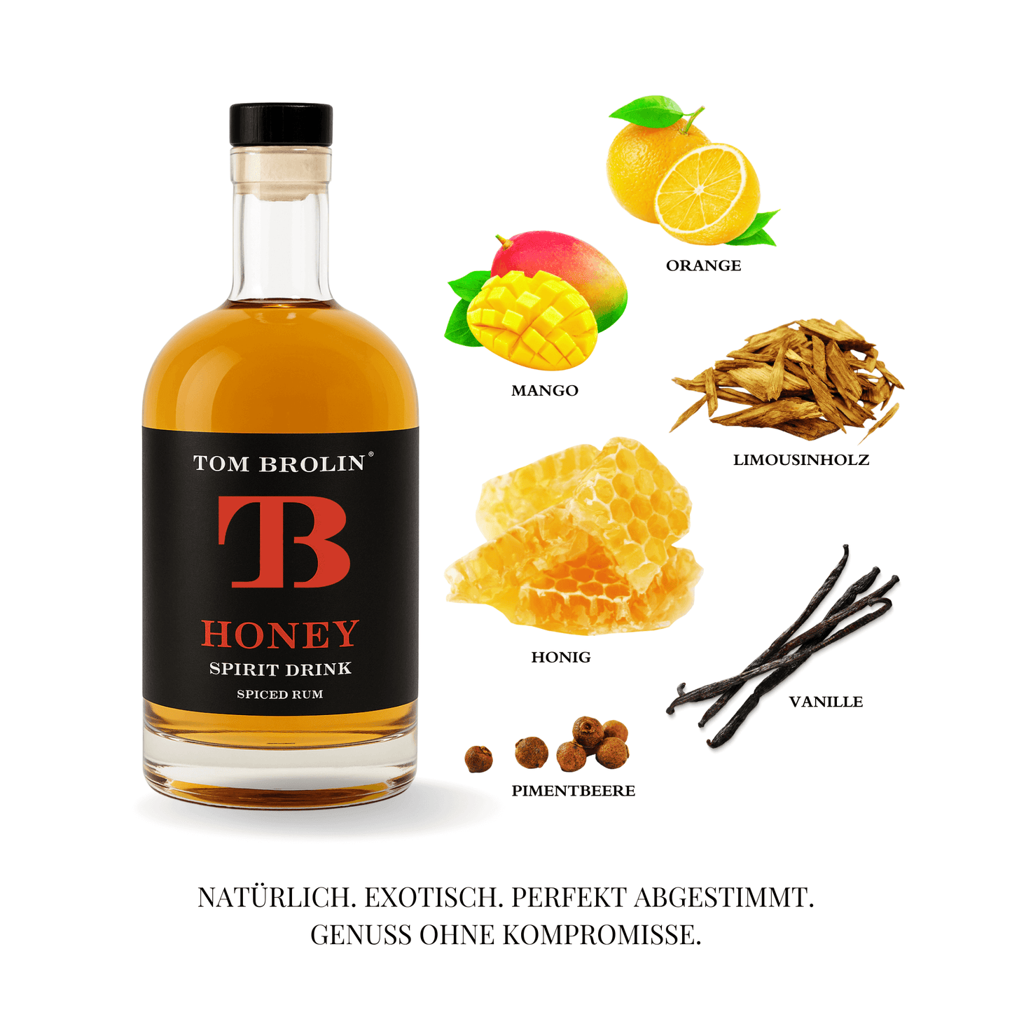 TOM BROLIN - HONEY SPICED RUM
