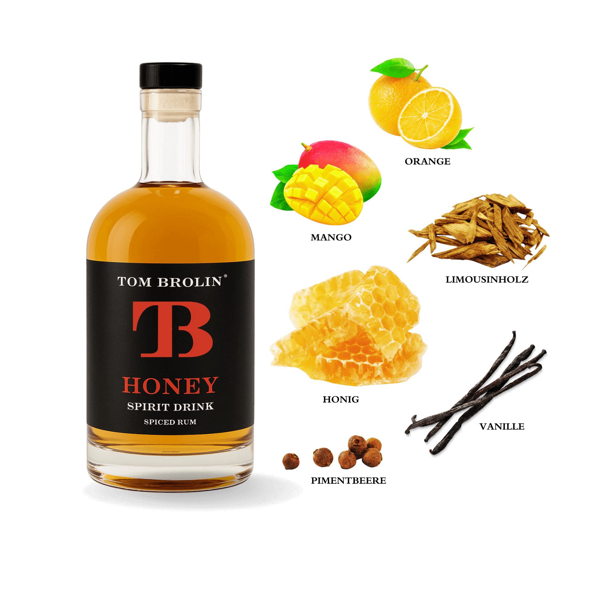 TOM BROLIN - HONEY SPICED RUM