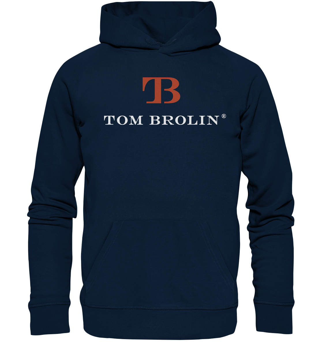 TOM BROLIN® Organic Hoodie (Druck)