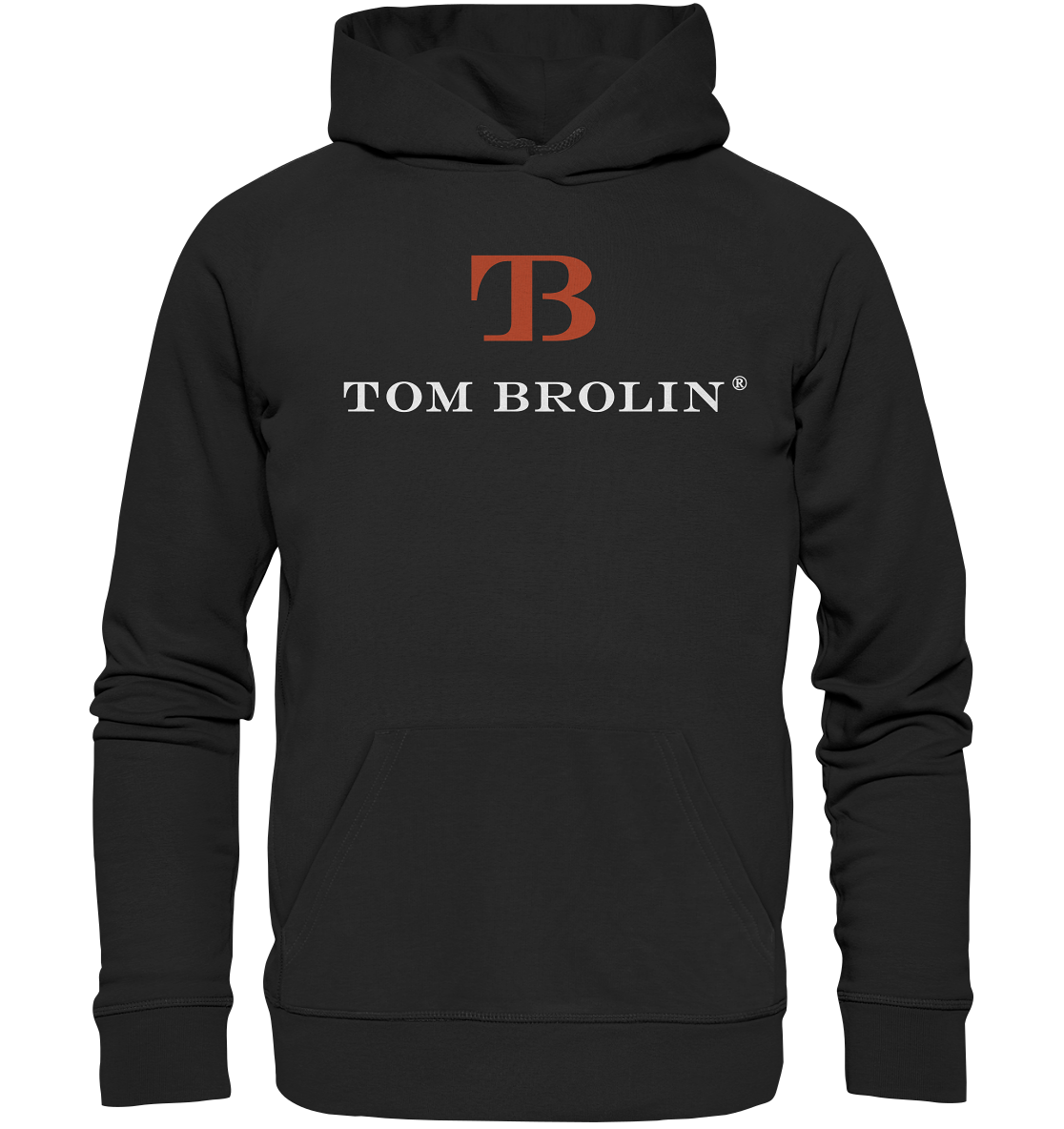 TOM BROLIN® Organic Hoodie (Druck)