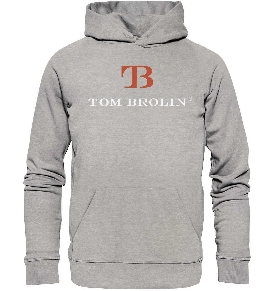 TOM BROLIN® Organic Hoodie (Druck)