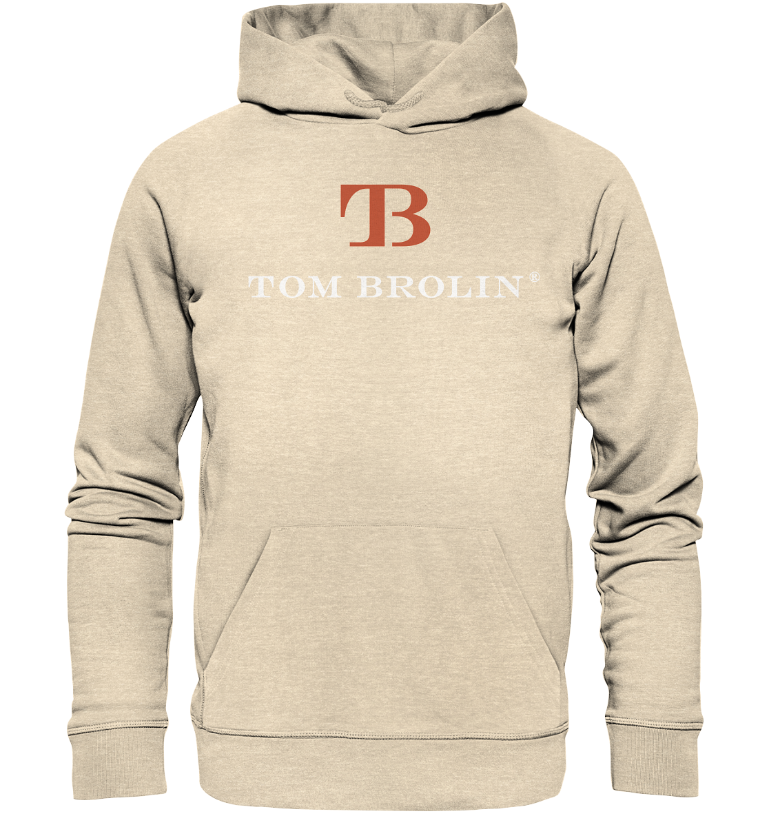 TOM BROLIN® Organic Hoodie (Druck)
