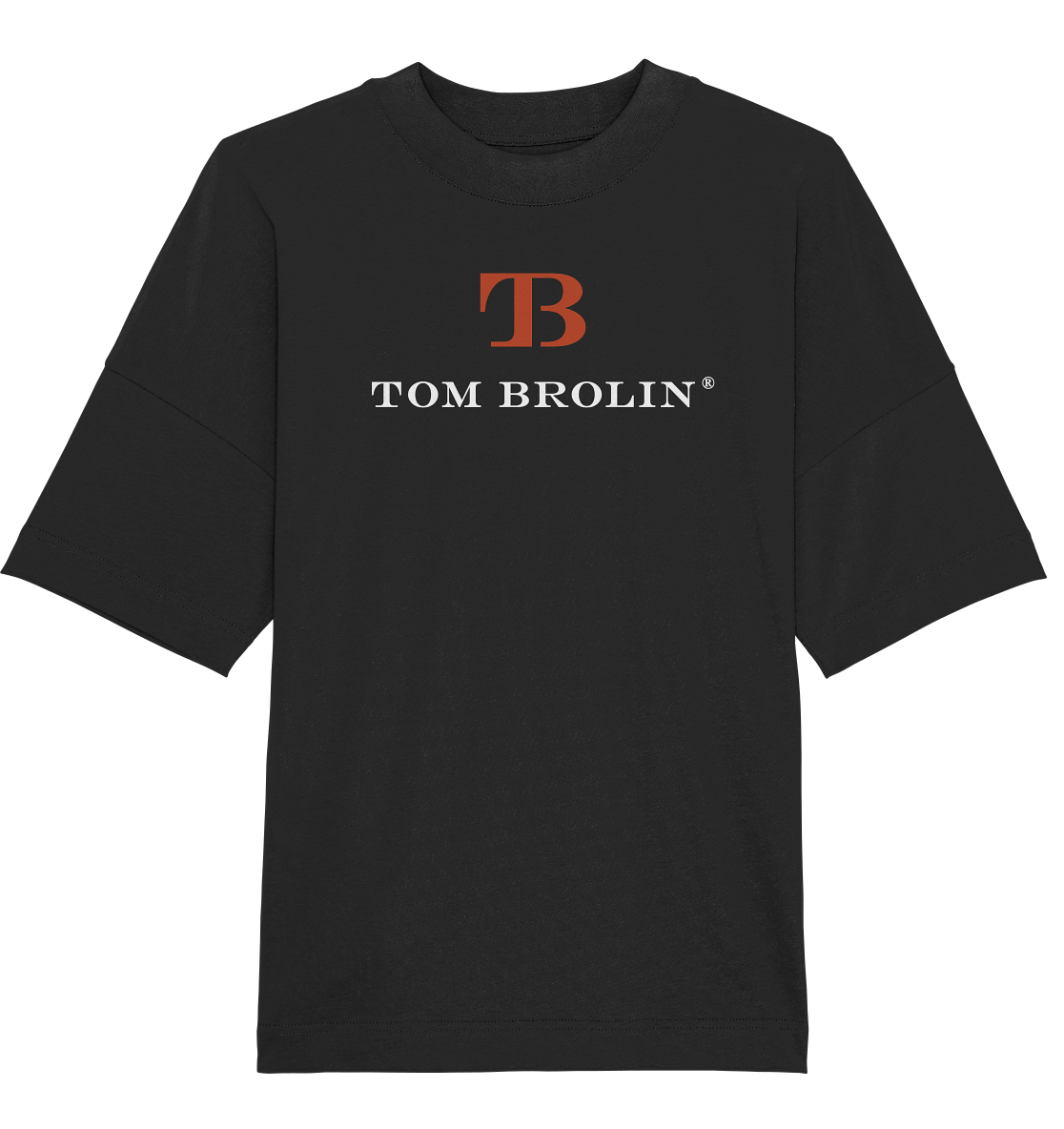 TOM BROLIN® Organic Oversize Shirt (Druck)