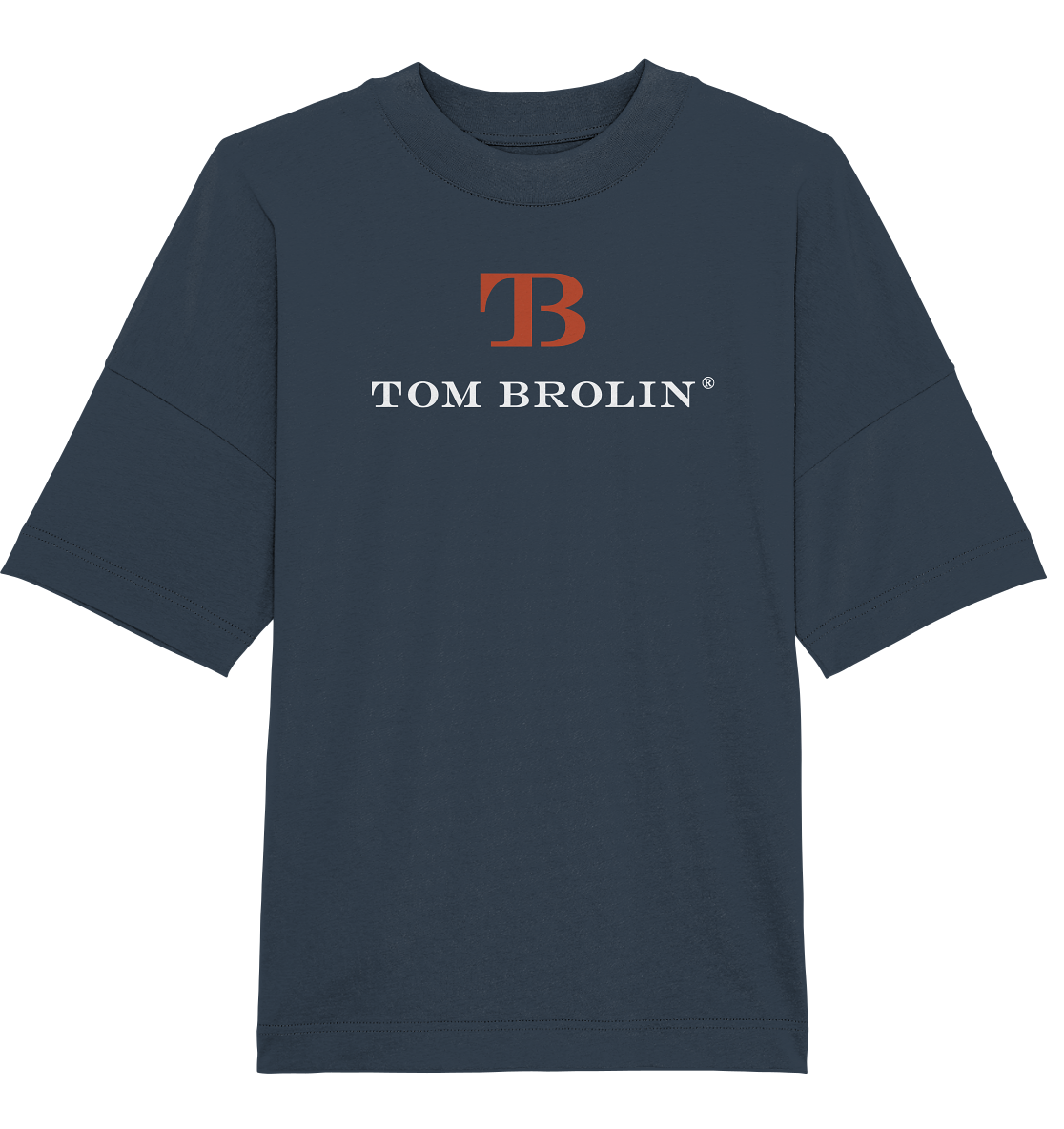 TOM BROLIN - Organic Oversize Shirt (Druck)