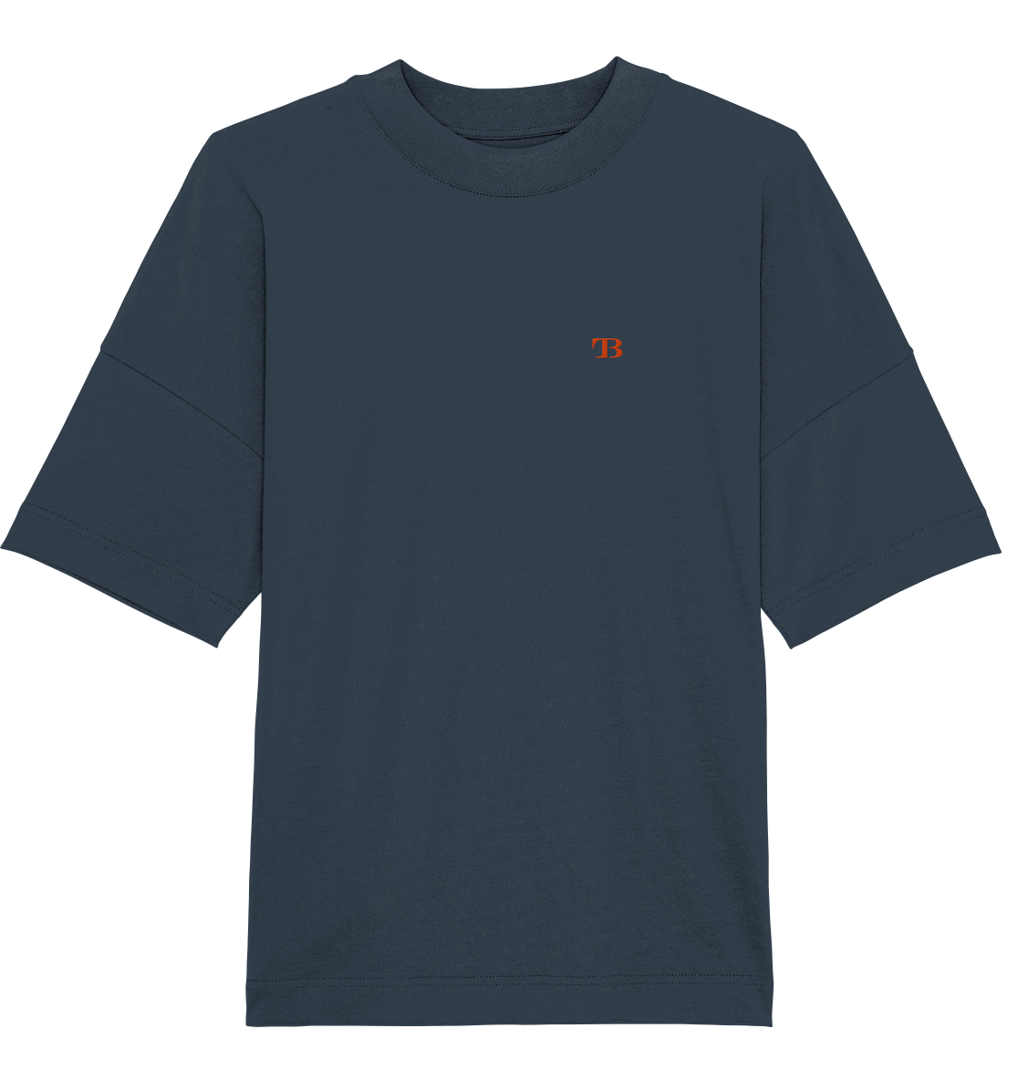 TOM BROLIN - TB Logo - Organic Oversize Shirt (Stick)