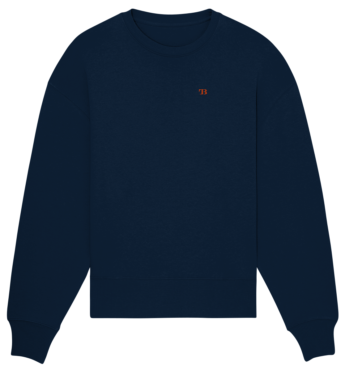 TOM BROLIN - TB Logo - Organic Oversize Sweatshirt (Stick)
