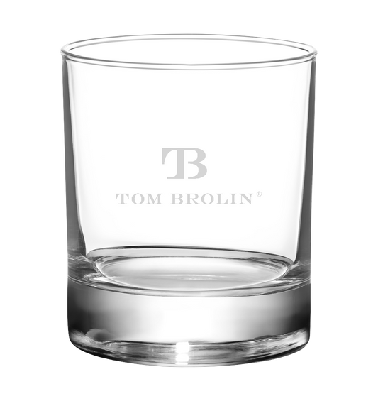 TOM BROLIN - Whisky Glas (Gravur)